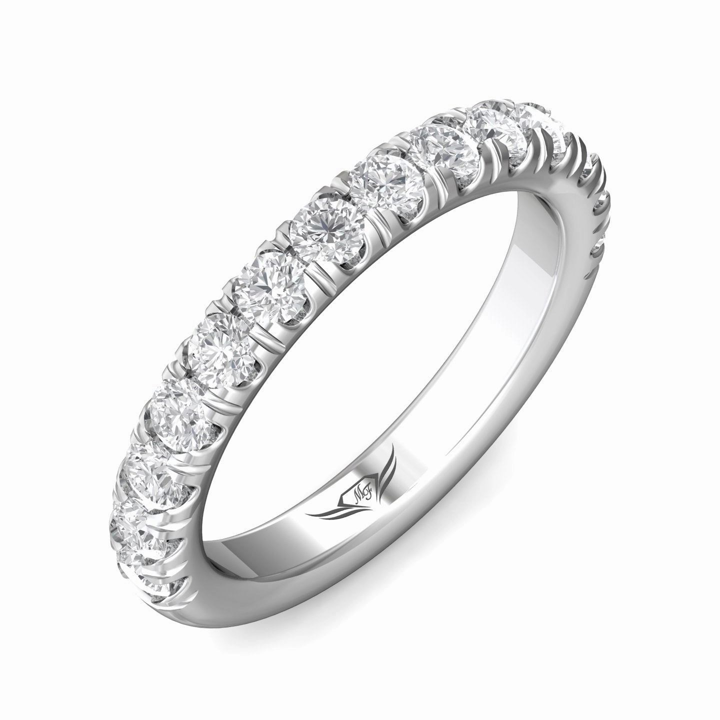 Martin Flyer FlyerFit Micropave Band Diamond Total Weight - 1.02ct