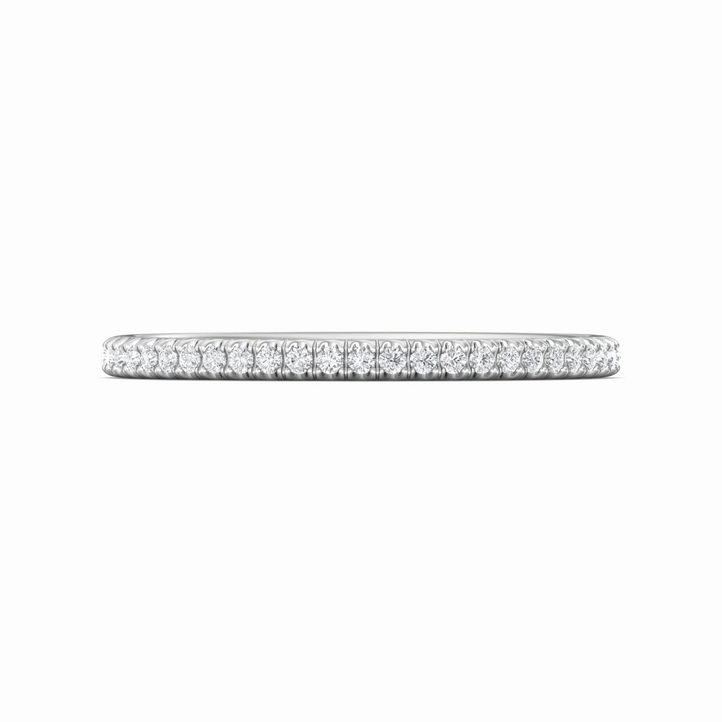 Martin Flyer Micropave Diamond Wedding Band