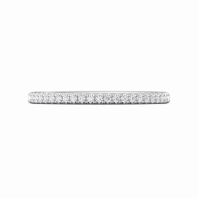 Martin Flyer Micropave Diamond Wedding Band