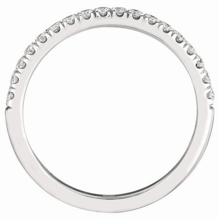Martin Flyer Micropave Diamond Wedding Band