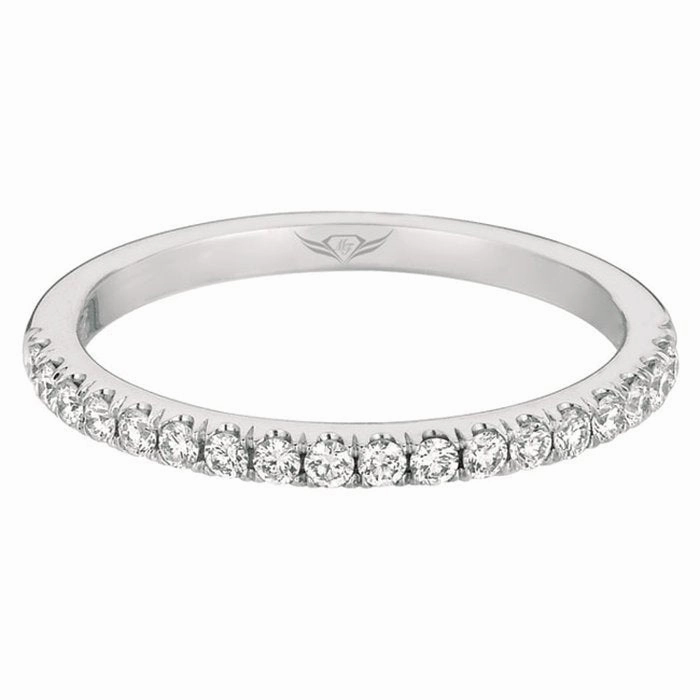 Martin Flyer Micropave Diamond Wedding Band