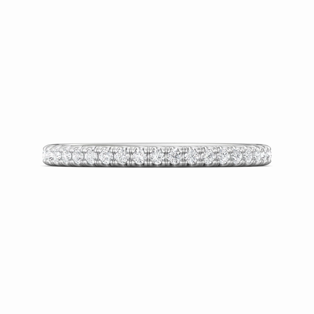 Martin Flyer Micropave Diamond Wedding Band
