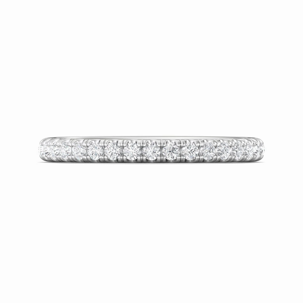 Martin Flyer Micropave Diamond Wedding Band