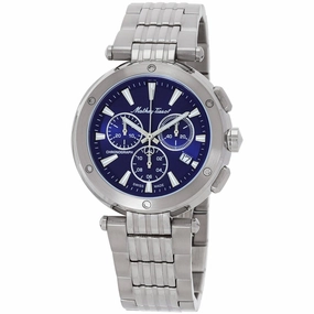 Mathey Tissot Men's Watch - Neptune Chrono Blue Dial Steel Bracelet | H912CHABU