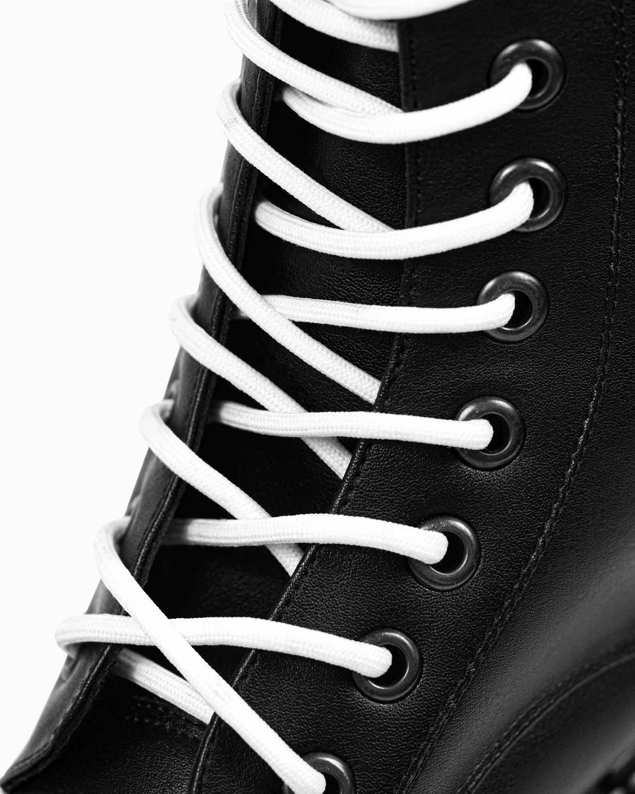Men's Combat Workers Desserto? Cactus Leather Vegan Boots | Black