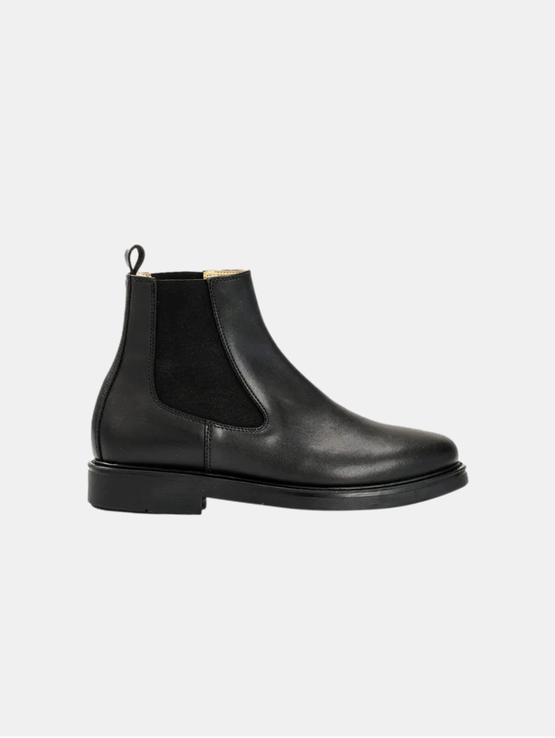 Men's Vegan Leather Chelsea Boots | Black
