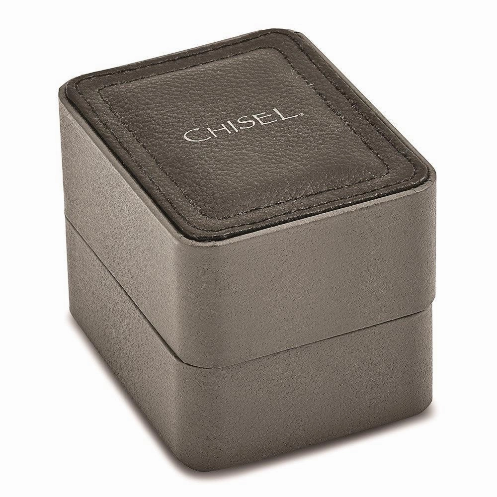 Mens Chisel IP-plated 2-tone Stainless Steel Silver Dial Watch