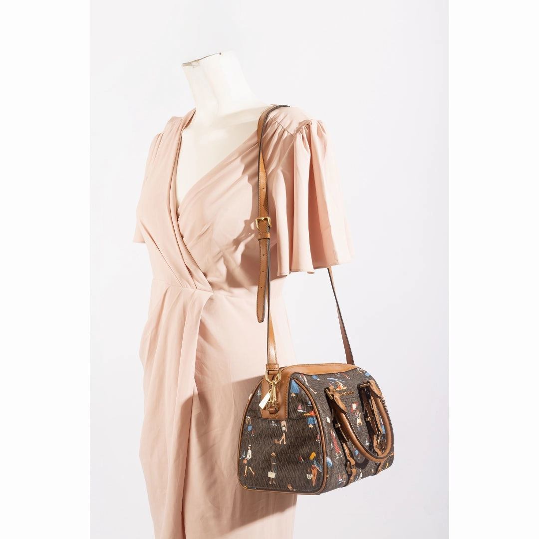 Michael Kors Bedford Travel Duffle Satchel