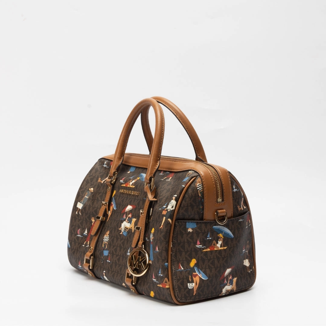 Michael Kors Bedford Travel Duffle Satchel