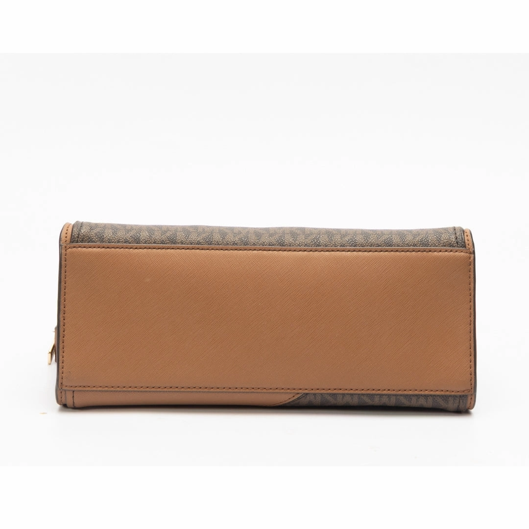 Michael Kors Brown Valerie Small Satchel