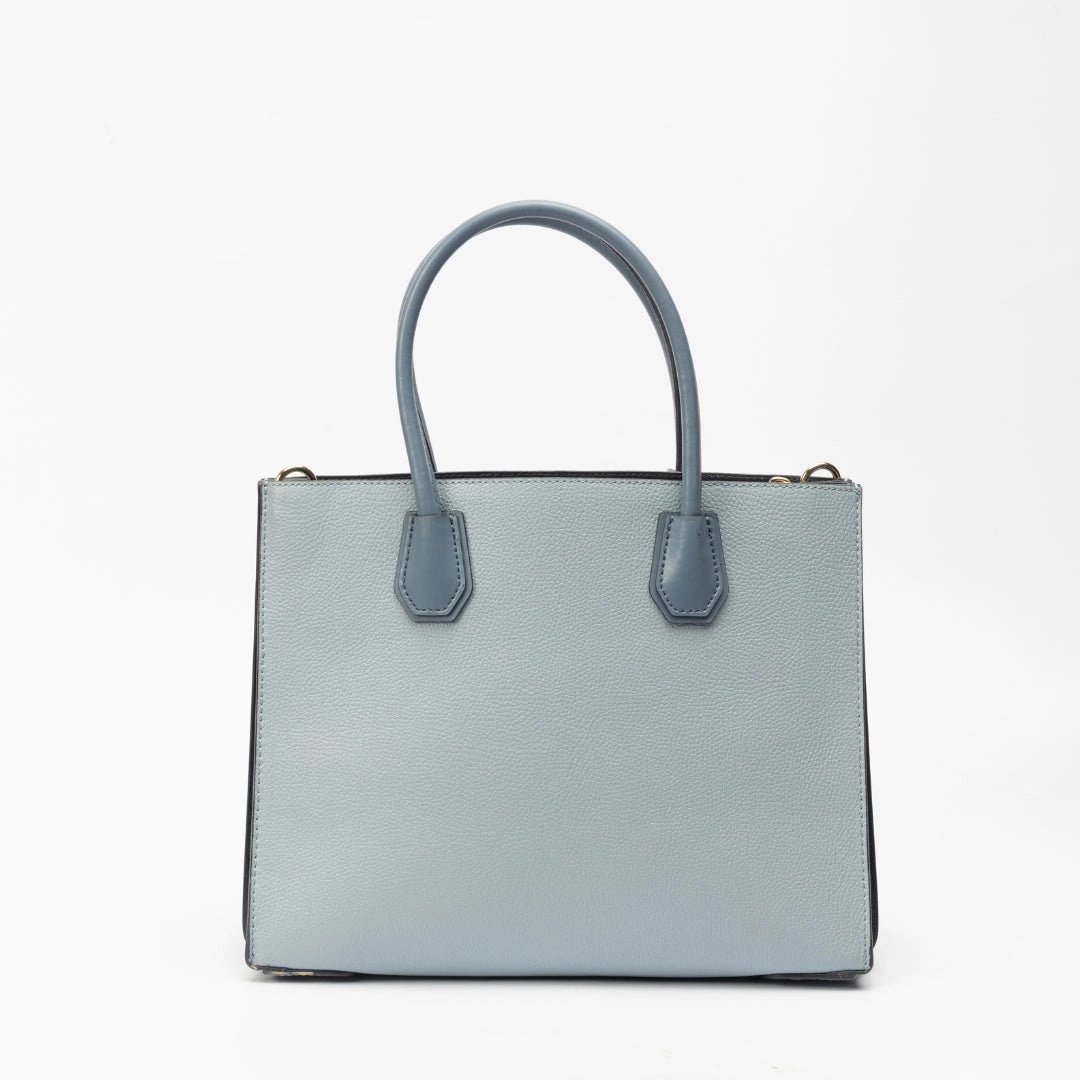 Michael Kors Mercer Pebbled Leather Accordion Tote Bag