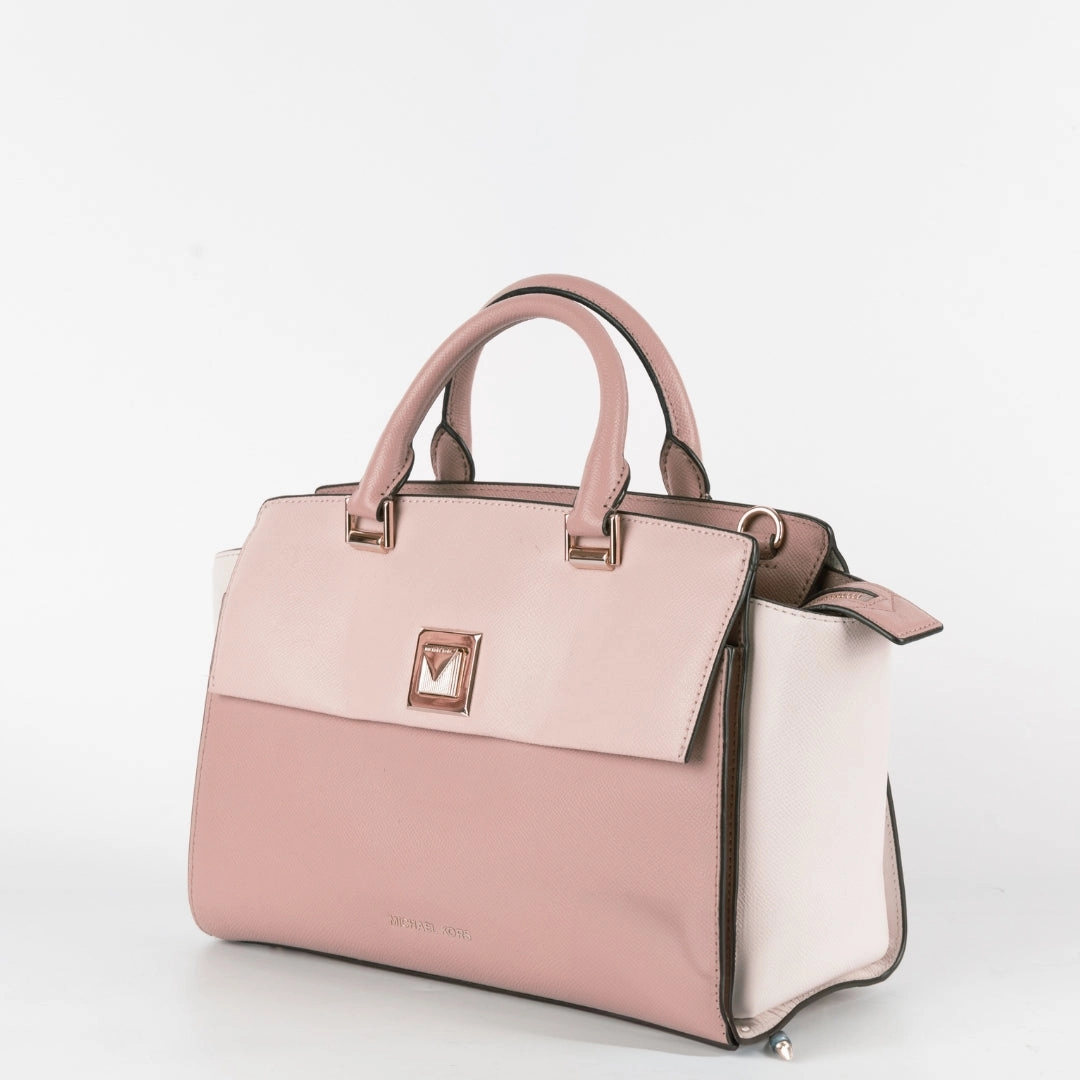 Michael Kors Soft Pink Sylvia Large Satchel ?