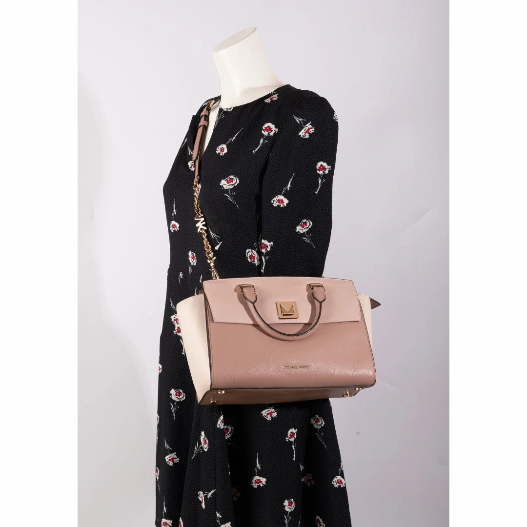 Michael Kors Soft Pink Sylvia Large Satchel ?
