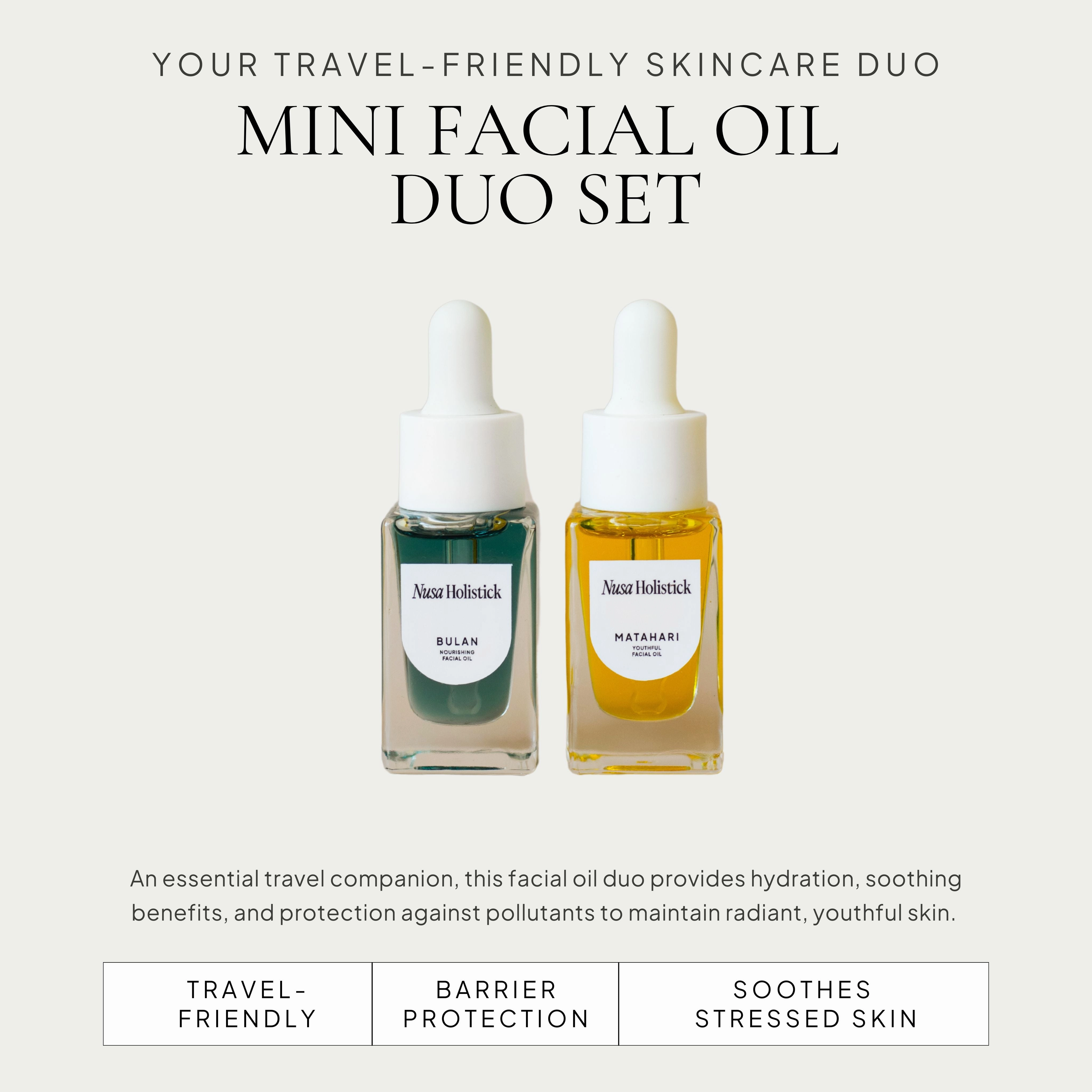 Mini Facial Oil Duo Set
