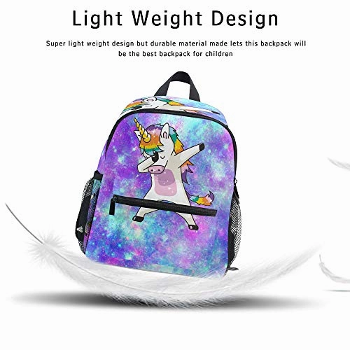 Mini Unicorn Backpack for Preschool Girls Toddlers Galaxy Cute School Bag Casual Backpack Purse for Kindergarten Kids Women Boys