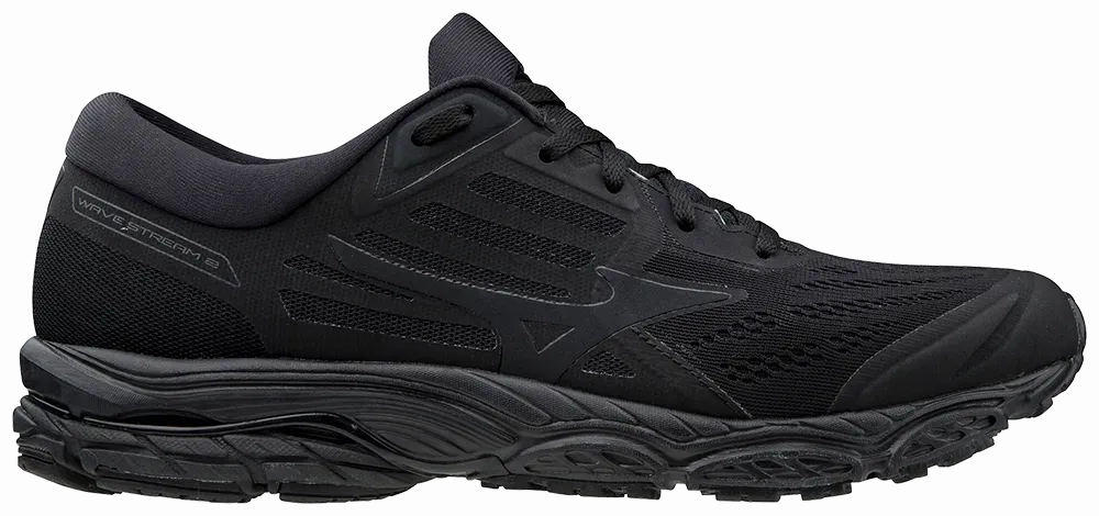 Mizuno Wave Stream 2 Mens Running Shoes Black