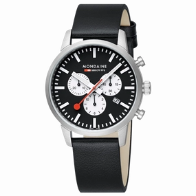 Mondaine Neo Chronograph Super-luminova? Vegan Leather, 41 Mm MSD.41420.LBV