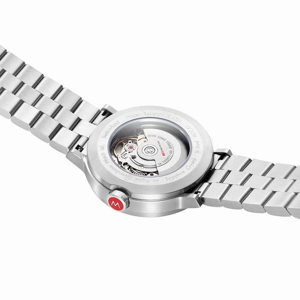 Mondaine Stainless Steel Automatic Watch MST.4161B.SJ