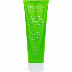 MooGoo Baby & Child Natural Soothing Moisturiser Nut Oil Free 120g