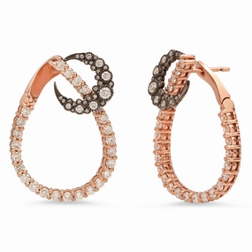 Moon Drop Hoops