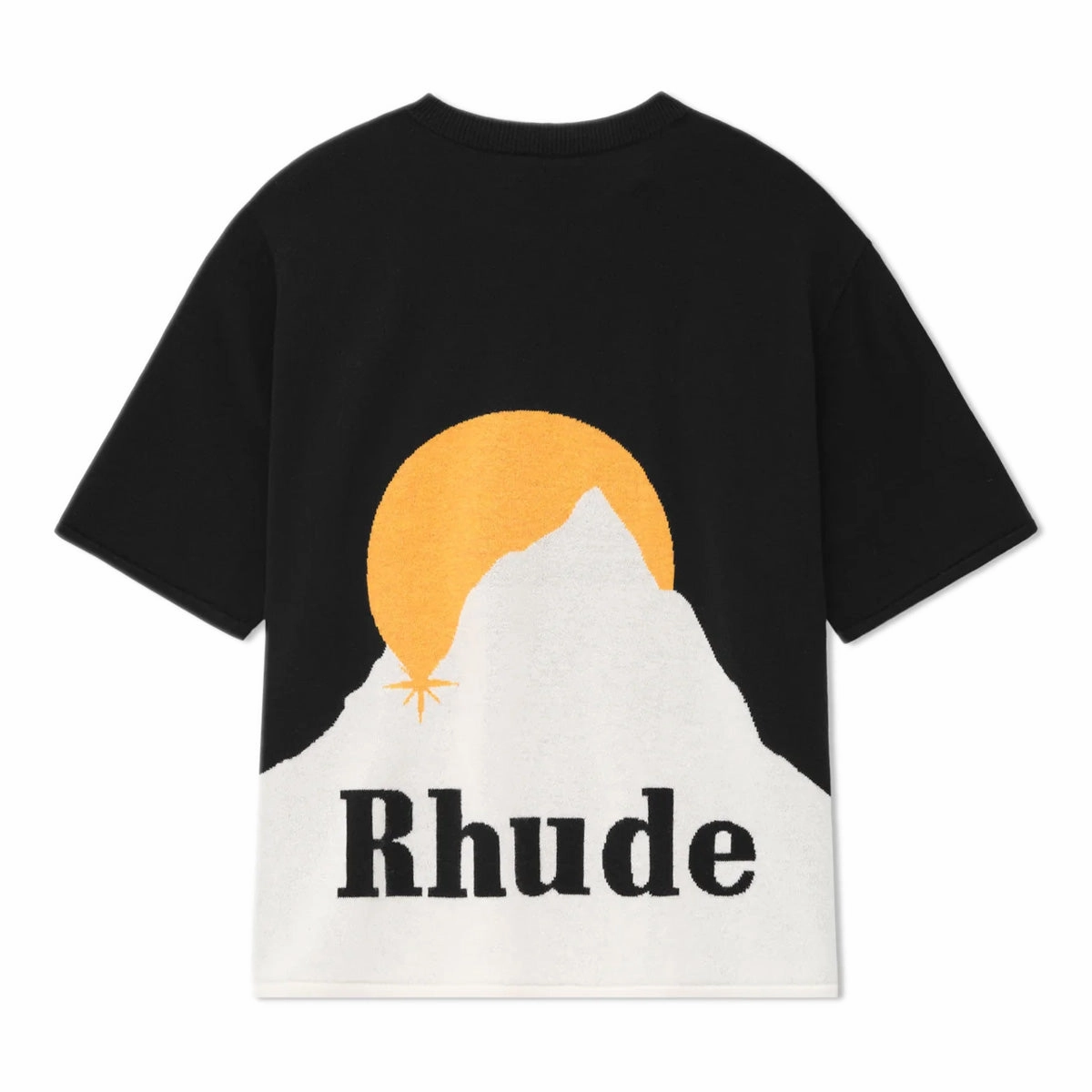Moonlight Cashmere Knit Tee 'Black'