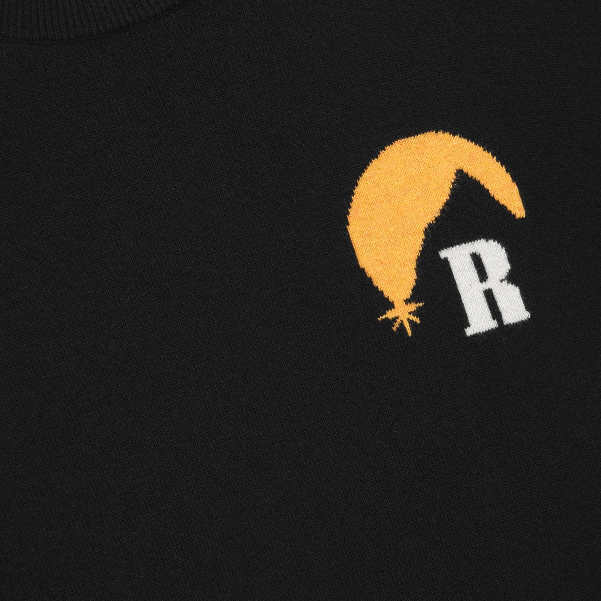 Moonlight Cashmere Knit Tee 'Black'