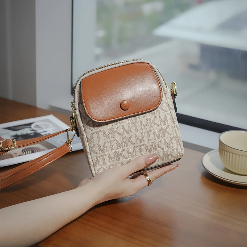 Multi-layer mobile phone bag small bag