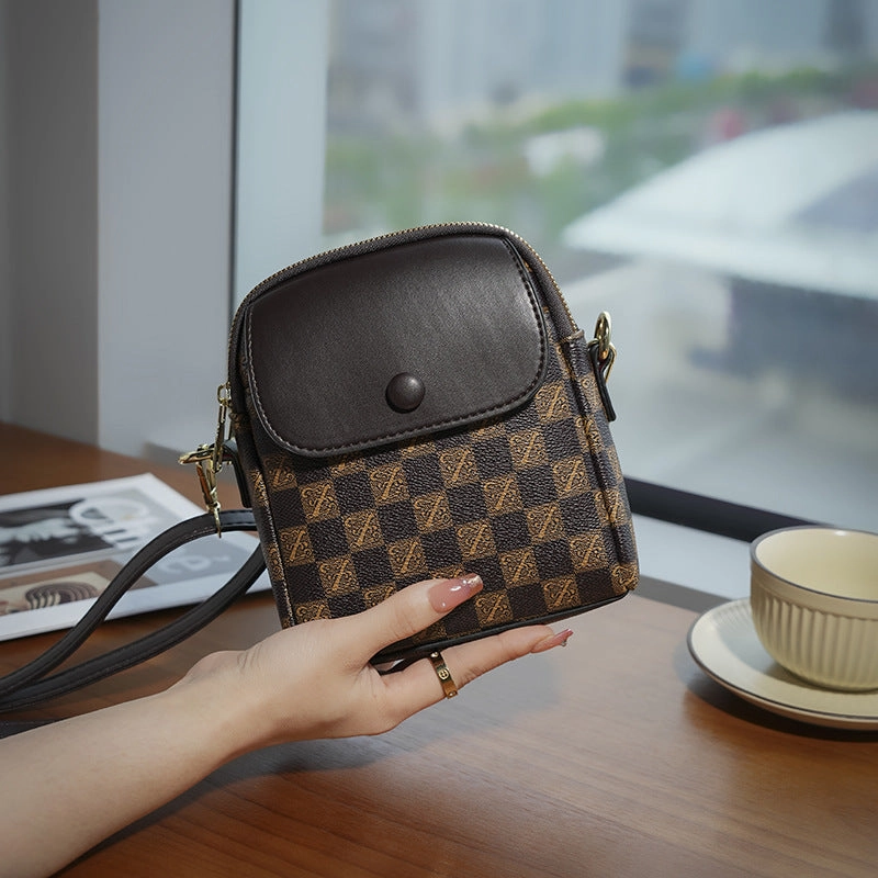 Multi-layer mobile phone bag small bag