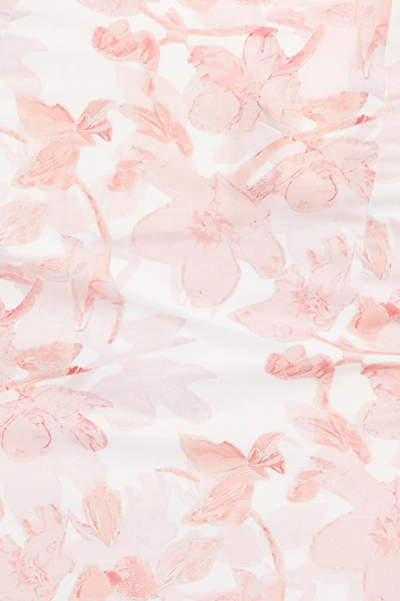 Multi Print A-Line Mini Skirt