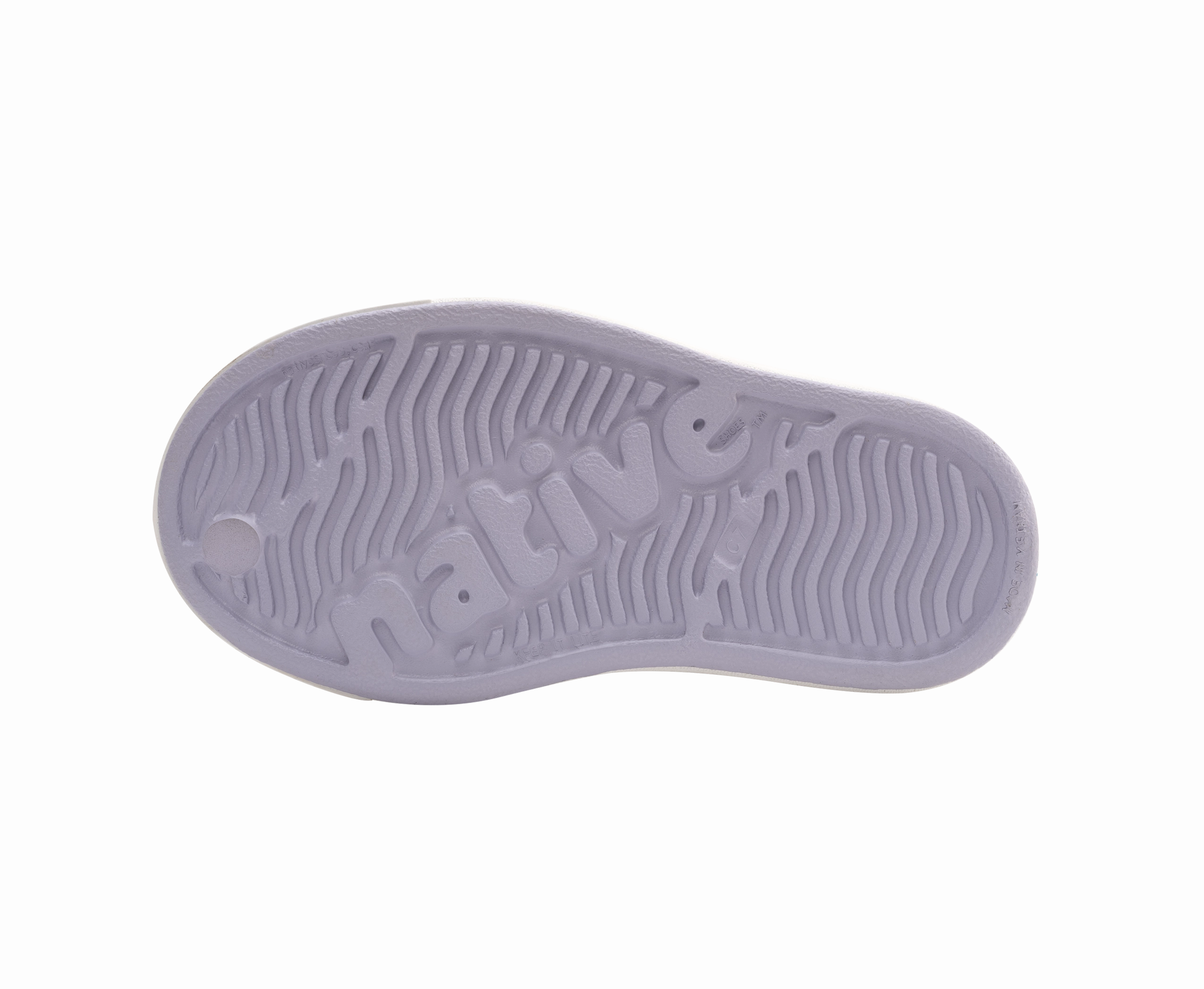 Native Shoes Future Purple/Shell White Toddler Jefferson Shoe