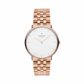 Nordgreen Women's Native 32mm Rose Gold Watch