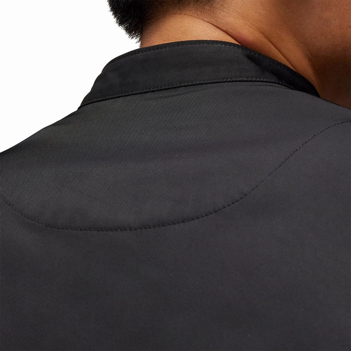 Nylon Twill Overshirt 'Black'
