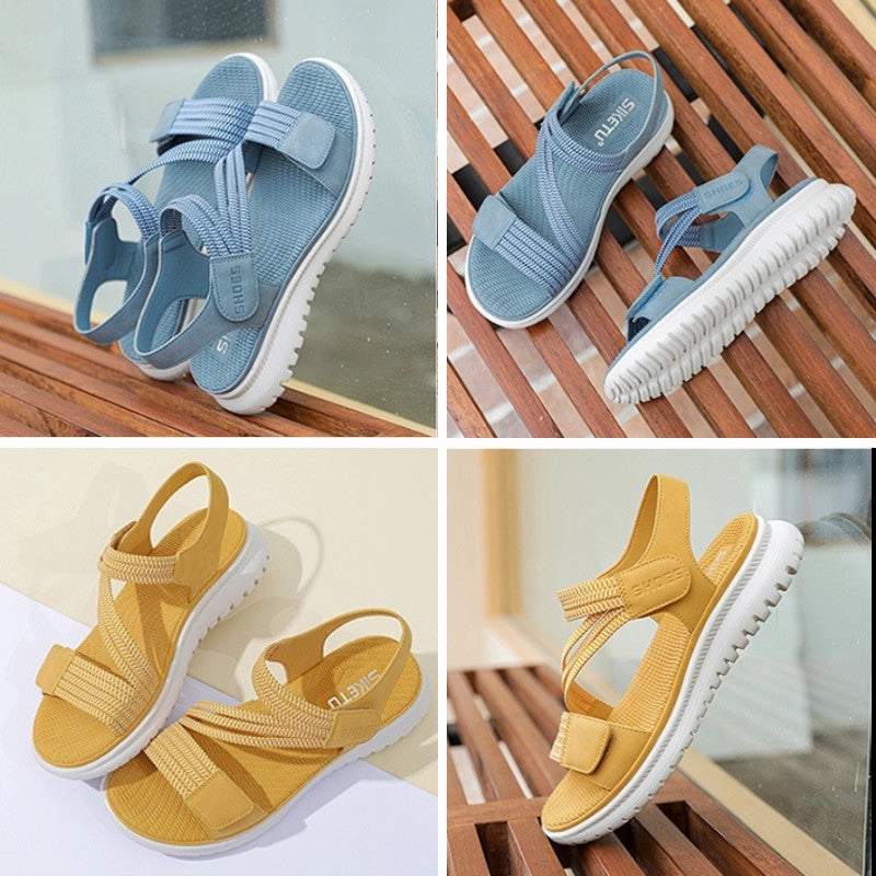 OCW Best Orthopedic Sandals For Women EVA Flat Sole Hook&loop Leisure