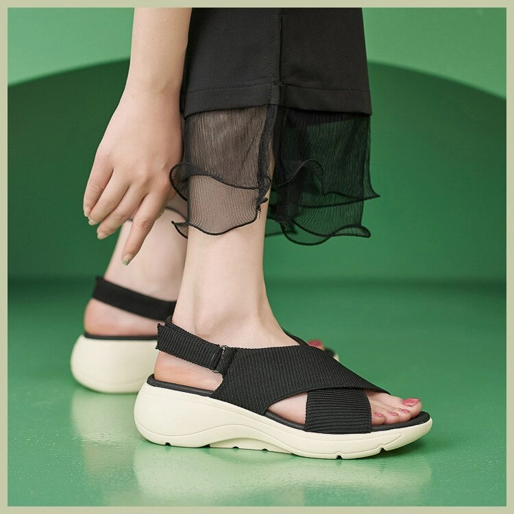 OCW Orthopedic Sandals For Women Bunions Beach Breathable Anti-slip Soles Back Strap Memory Foam