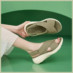 OCW Orthopedic Sandals For Women Bunions Beach Breathable Anti-slip Soles Back Strap Memory Foam