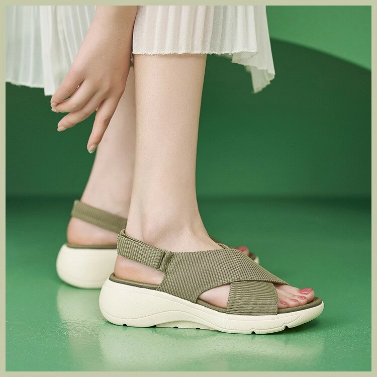 OCW Orthopedic Sandals For Women Bunions Beach Breathable Anti-slip Soles Back Strap Memory Foam