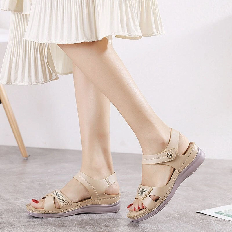 OCW Orthopedic Sandals Women Casual Wedges Memory Foam Comfy