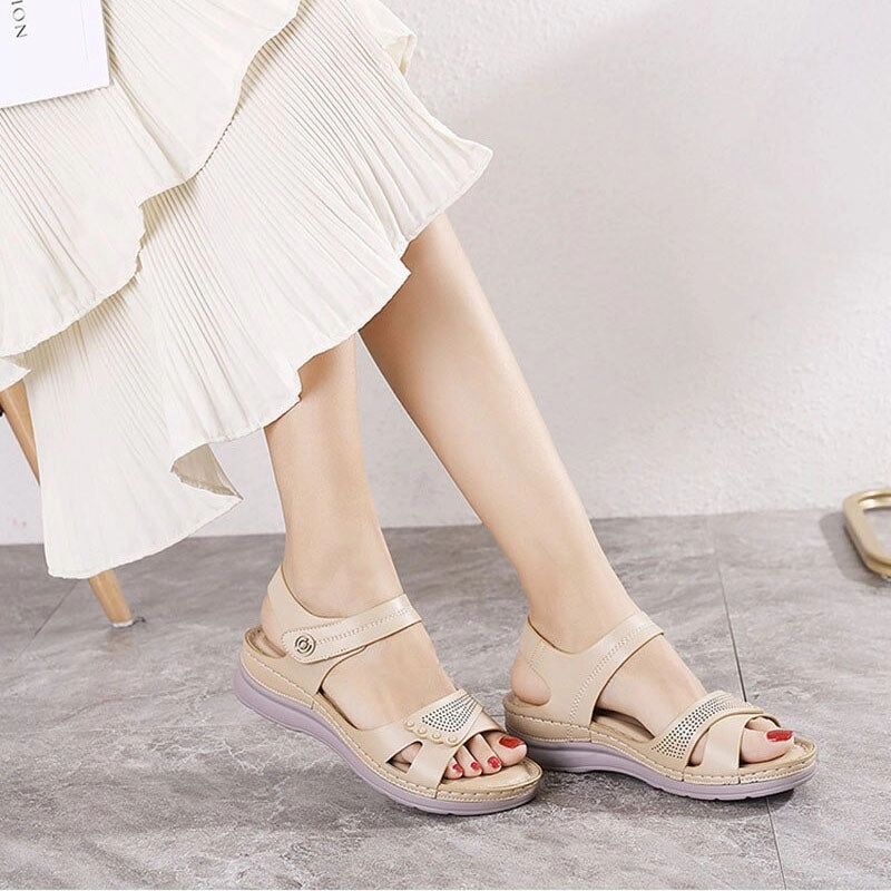 OCW Orthopedic Sandals Women Casual Wedges Memory Foam Comfy