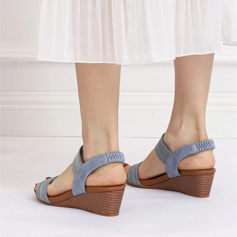 OCW Orthopedic Women Dress Sandals Comfortable Arch Support Glittering Strap Elegant Design