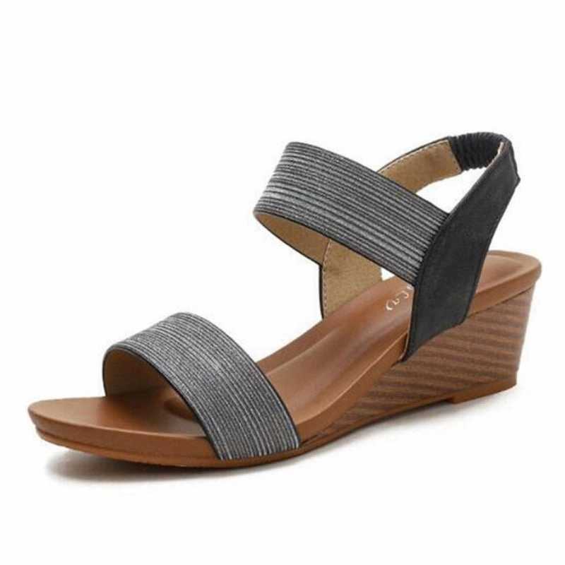 OCW Orthopedic Women Dress Sandals Comfortable Arch Support Glittering Strap Elegant Design