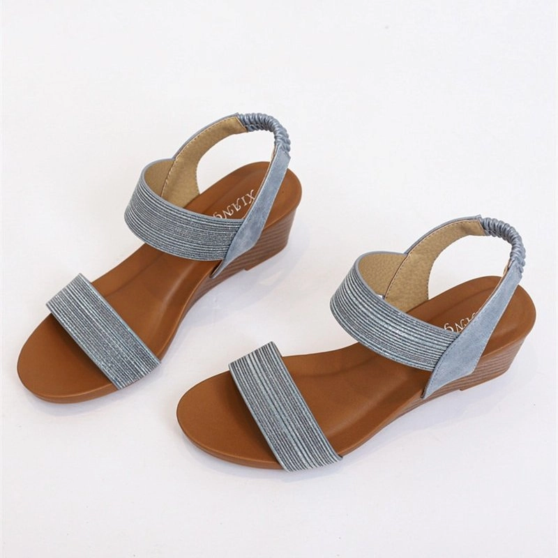 OCW Orthopedic Women Dress Sandals Comfortable Arch Support Glittering Strap Elegant Design