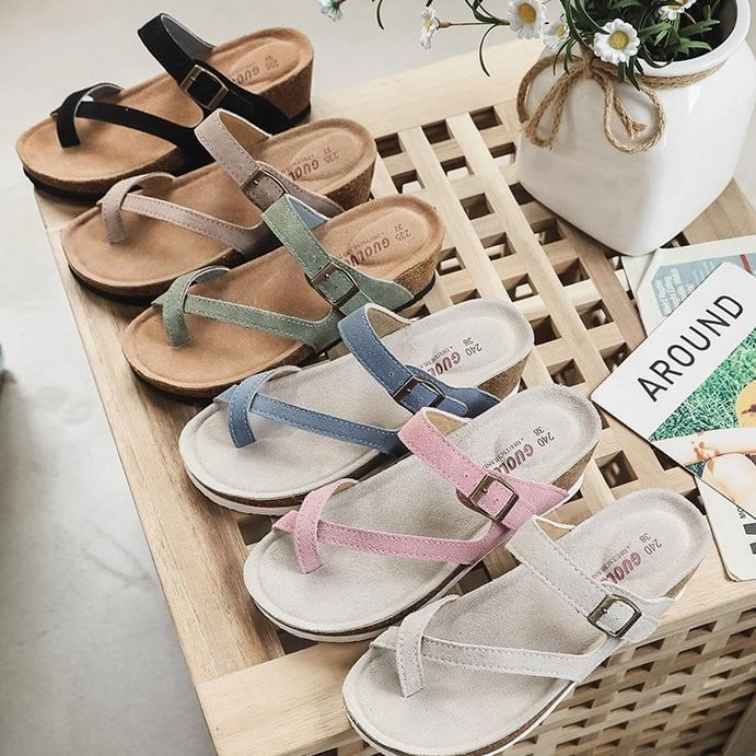 OCW Retro Orthopedic Sandals For Women Comfy Sole Casual