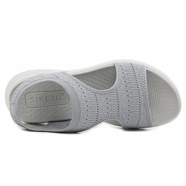 OCW Walking Orthopedic Sandals For Women Cut-out Sleeve Mesh Beach Sandals