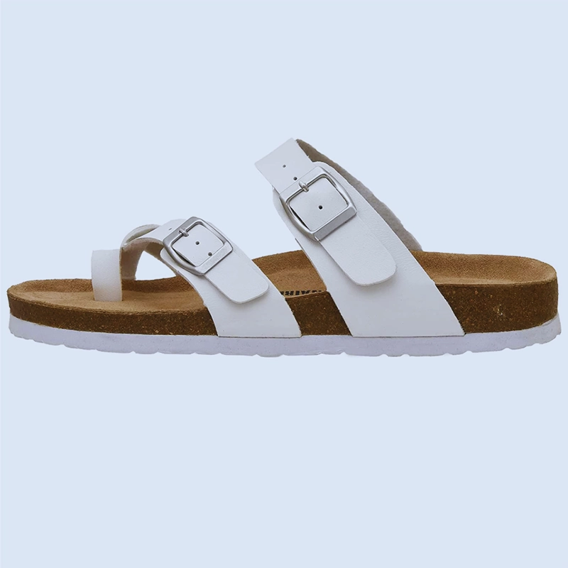 OCW Women Orthopedic Sandal Arch Support Breathable Comfortable Anti Slip Cork Buckle Strap Sandal