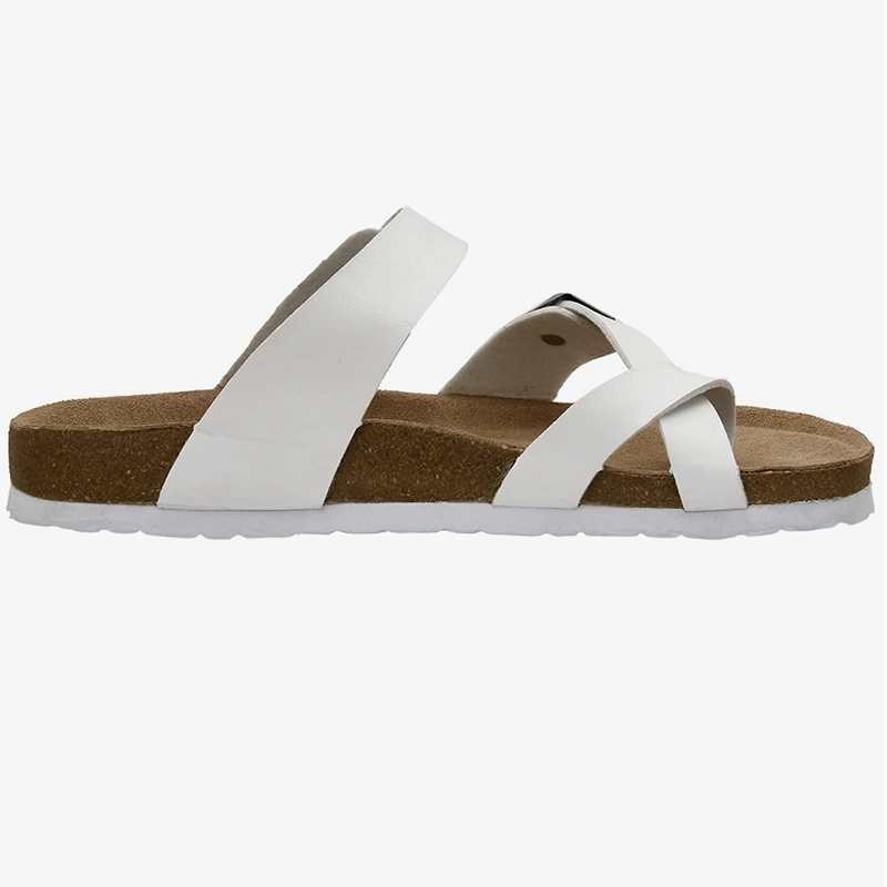 OCW Women Orthopedic Sandal Arch Support Breathable Comfortable Anti Slip Cork Buckle Strap Sandal