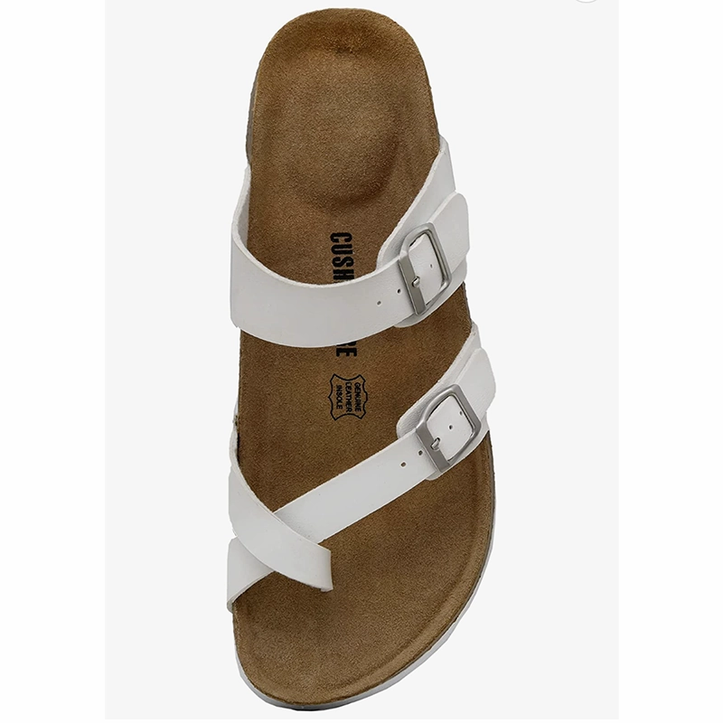 OCW Women Orthopedic Sandal Arch Support Breathable Comfortable Anti Slip Cork Buckle Strap Sandal