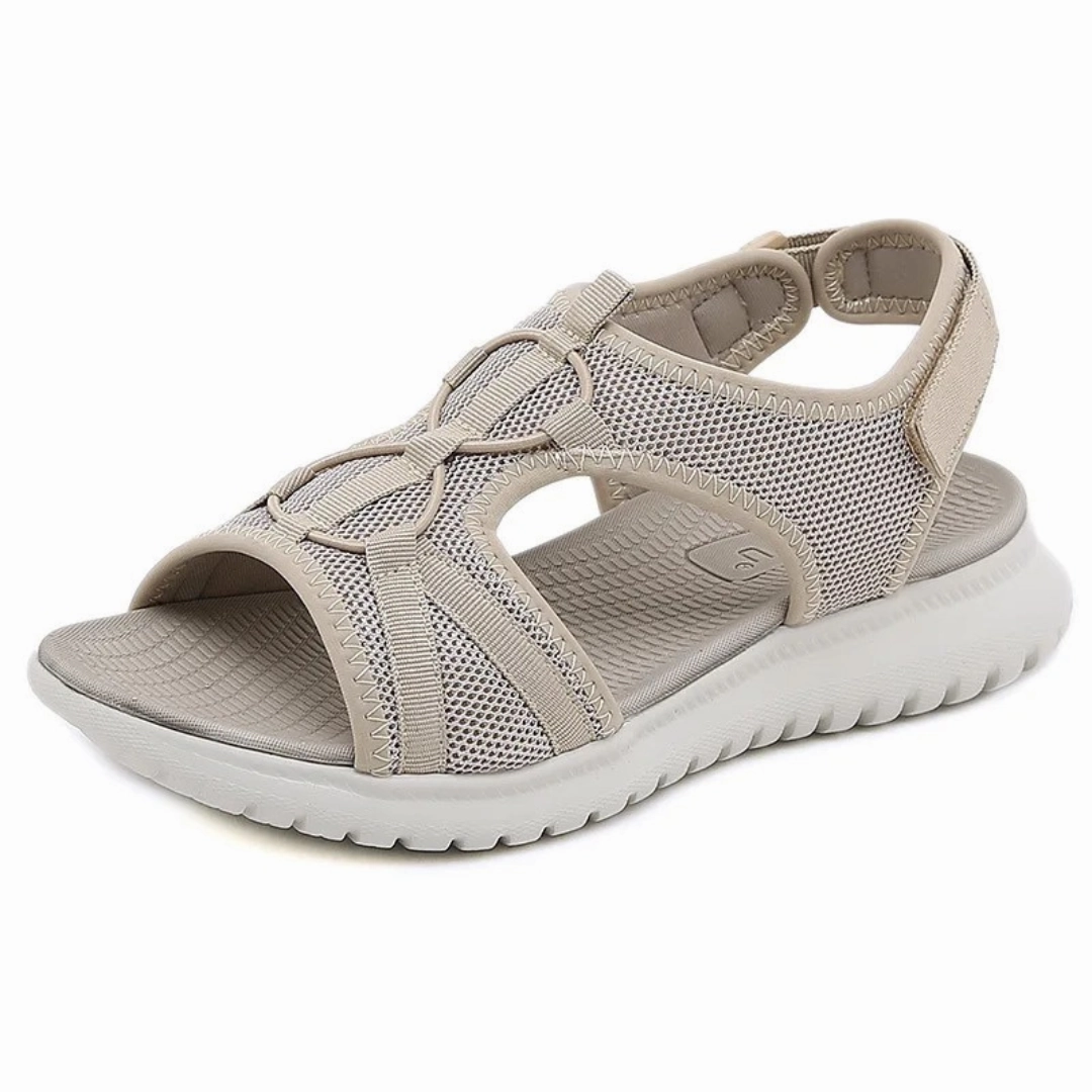 OCW Women Orthopedic Sandals Comfortable Soft Sole Velcro Strap Summer Beach Sandals