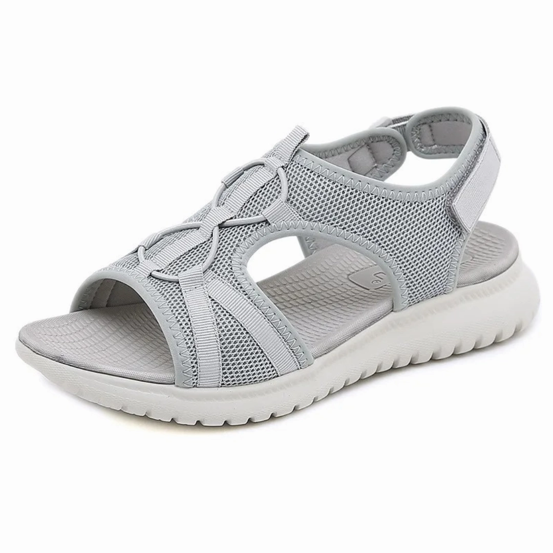 OCW Women Orthopedic Sandals Comfortable Soft Sole Velcro Strap Summer Beach Sandals
