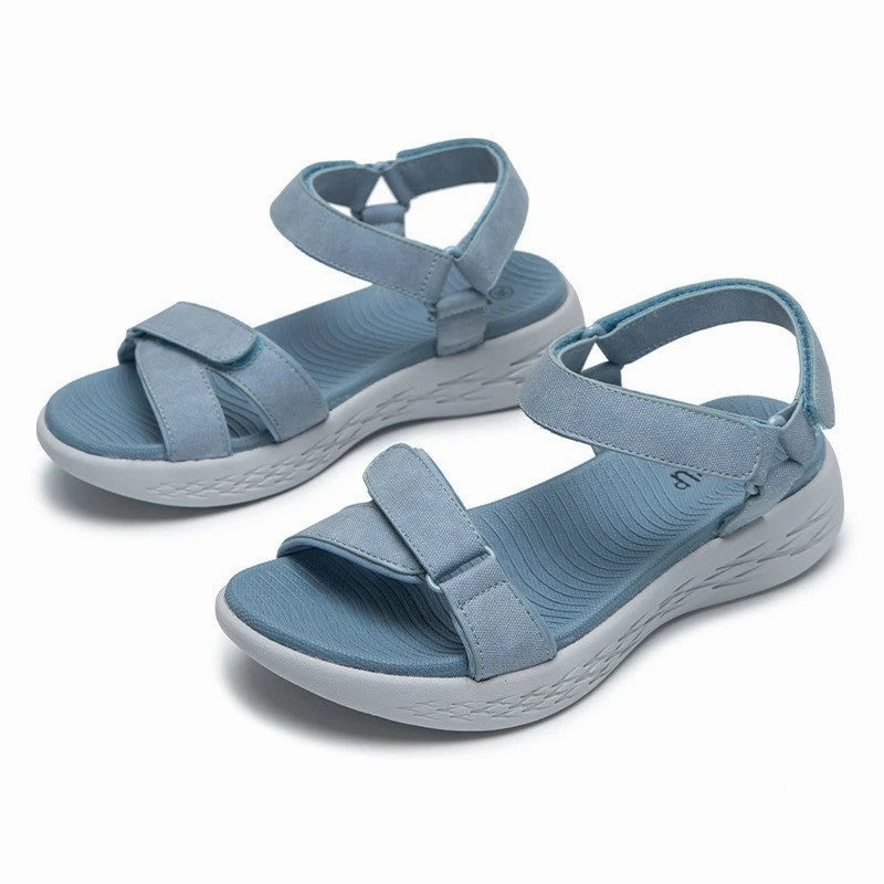 OCW Women Walking Orthopedic Sandals Hook&loop Thick Sole Chic Ladies Footwear