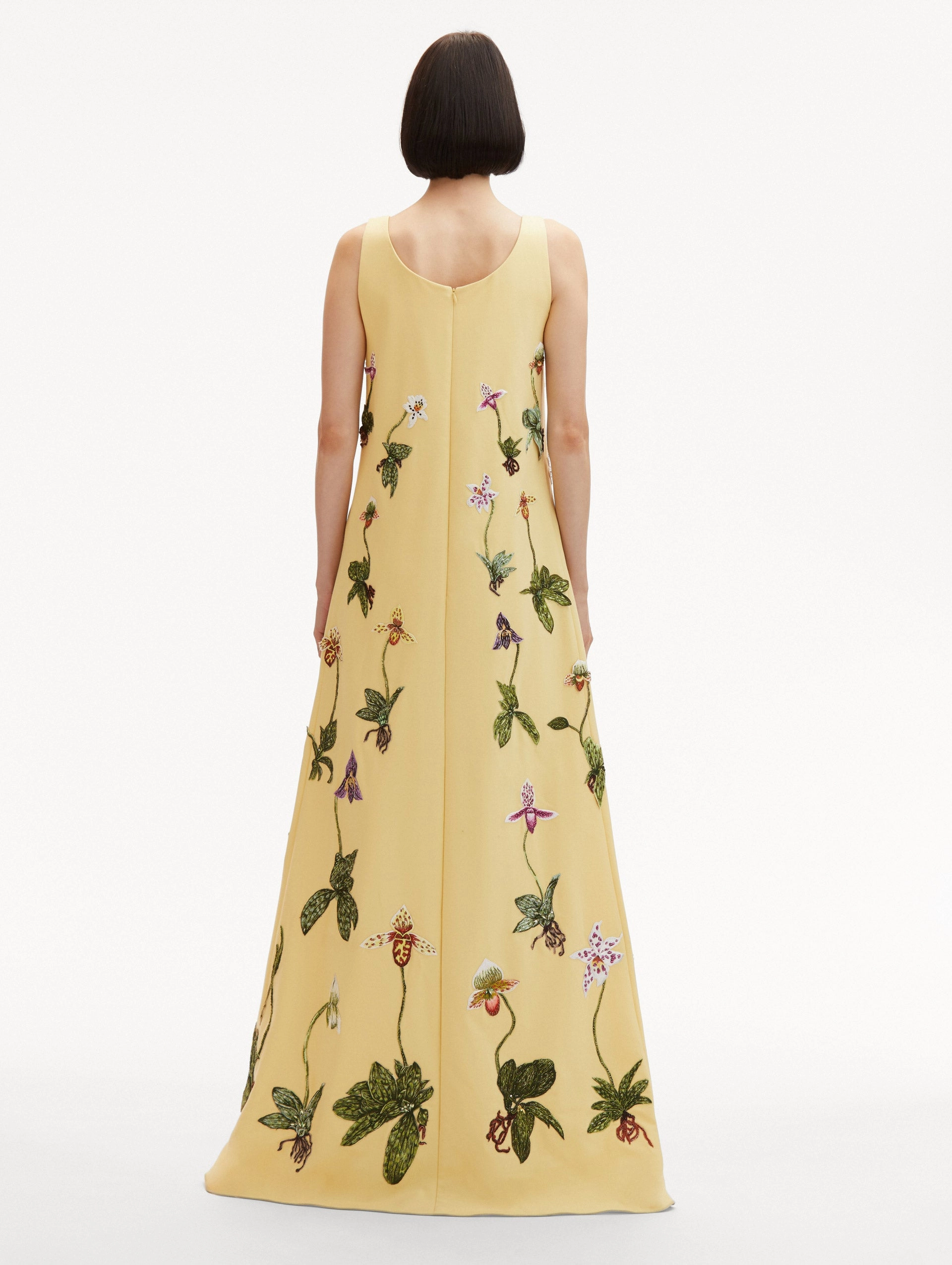 Orchid Threadwork Gown